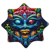 Mougee "Intra" Classic Flow Star - Internal Webbing - 27" Diameter - Durable and Vibrant Patterns Mougee