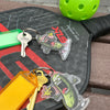 Pickle Monsters Pickleball Key Chains - Stylish Fun and Secure - Set of 2!
