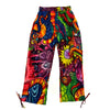 Mougee Festival Pants - Unisex Lightweight Rave Pants - Wide Leg, Adjustable Ankle Ties, Elastic Waist