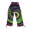Mougee Festival Pants - Unisex Lightweight Rave Pants - Wide Leg, Adjustable Ankle Ties, Elastic Waist