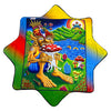 Mougee "Intra" Classic Flow Star - Internal Webbing - 27" Diameter - Durable and Vibrant Patterns Mougee
