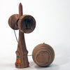 Bahama Kendama Deluxe Solid Zebrawood Kendama - Zebra Wood - Natural Finish