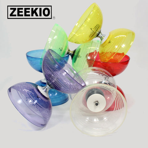 Zeekio Master Spin Diabolo Set- Fixed Axle, Fiberglass Sticks and String Zeekio
