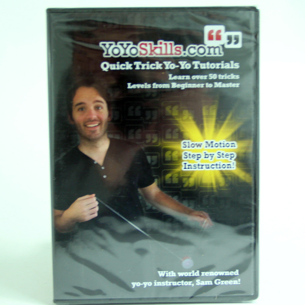 YoYoSkill.com Quick Trick Yo-Yo Tutorial DVD with Instructor Sam Green