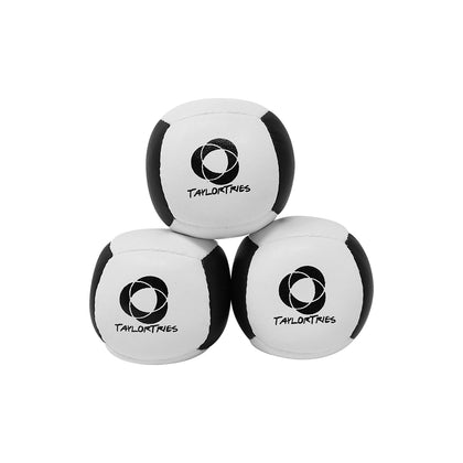 Taylor Tries Signature Beginner Juggling Ball Set - 6 Panel Ball - 110 grams 62mm - Set of 3