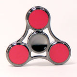 Zeekio Fidget Spinner - Tri-Spin - Hybrid Bearing (Red)