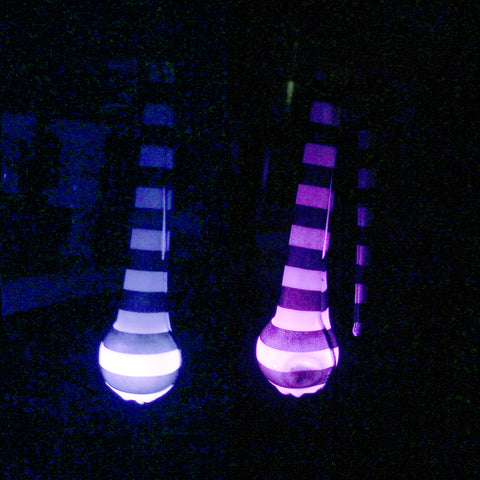 Zeekio LED  Sock POI - 26" Stretch Nylon with LED balls