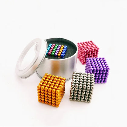 Magnetic Ball Cube Puzzle - 216 Magnet Beads