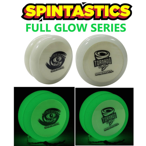 Spintastics Full Glow Series Looping Yo-Yo - Hurricane or Tornado YoYo