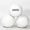 Zeekio Lunar Juggling Balls - 110g Professional UV Reactive 6 Panel Ball - Pack of 3