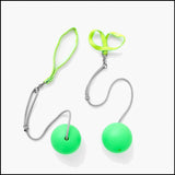 Play Pair of First Poi with 70mm Stage Ball - Loop Handle