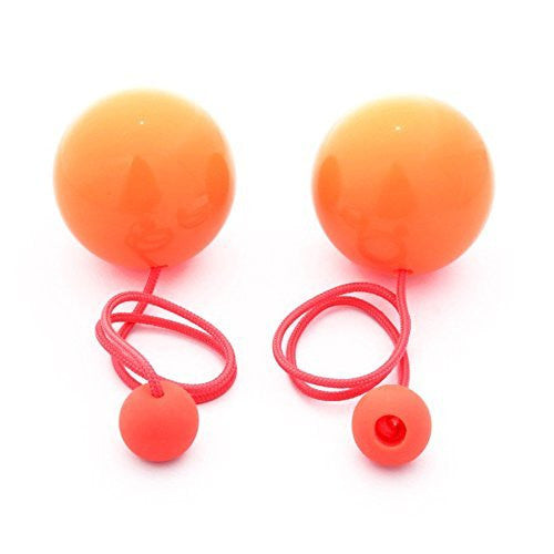 Play Pair of Contact GIGA Poi with 100mm Stage Ball