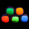 Zeekio Lunar Juggling Balls - 110g Professional UV Reactive 6 Panel Ball - Pack of 3