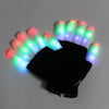 LED Light Up Gloves - 6 Function Light Effects - 1 Pair