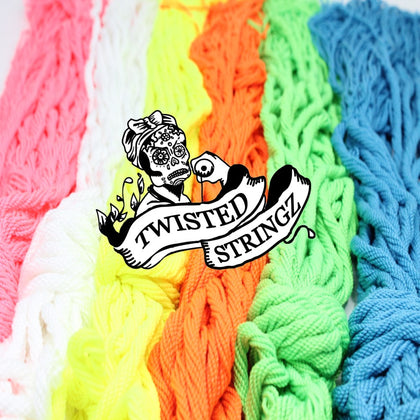 Twisted Stringz Yo-Yo Strings - Polyester - Solid Regular YoYo String - 100 Pack