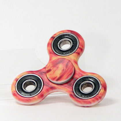 Fidget Spinner - Classic PVC in Designer Prints - With Brushed Steel Bearing