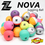 Zeekio Nova Juggling Ball - Stretch Bean Bag 4 Panel 120g Ball - Single Ball