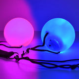 Zeekio Beginner to Pro LED Poi, 6 Different Settings, Multi-color LED Lights, Great for Raves and Carnivals Zeekio