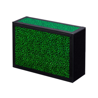 Henrys Juggling Wooden Cigar Box - Glitter Colors with Black Tape