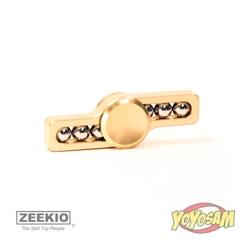 The Zeekio S-Spin Hand Spinner with Hybrid Ceramic Bearing and ball bearing Wings (Gold)