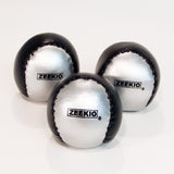 Zeekio Beginner Juggling Ball - [Pack of 3], Millet Filled, Synthetic Leather, Circus Balls, with Panel Designs, 100g, 56 mm Zeekio