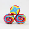 Zeekio Tie Dye Festival Juggling Ball Set - 120g - Beginner to Pro - Set of 3