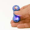 The Zeekio LED Thumb Fidget Spinner with Hybrid Ceramic Bearing (Black)